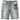 Anom 'Prime' Denim Shorts Light Gray Wash