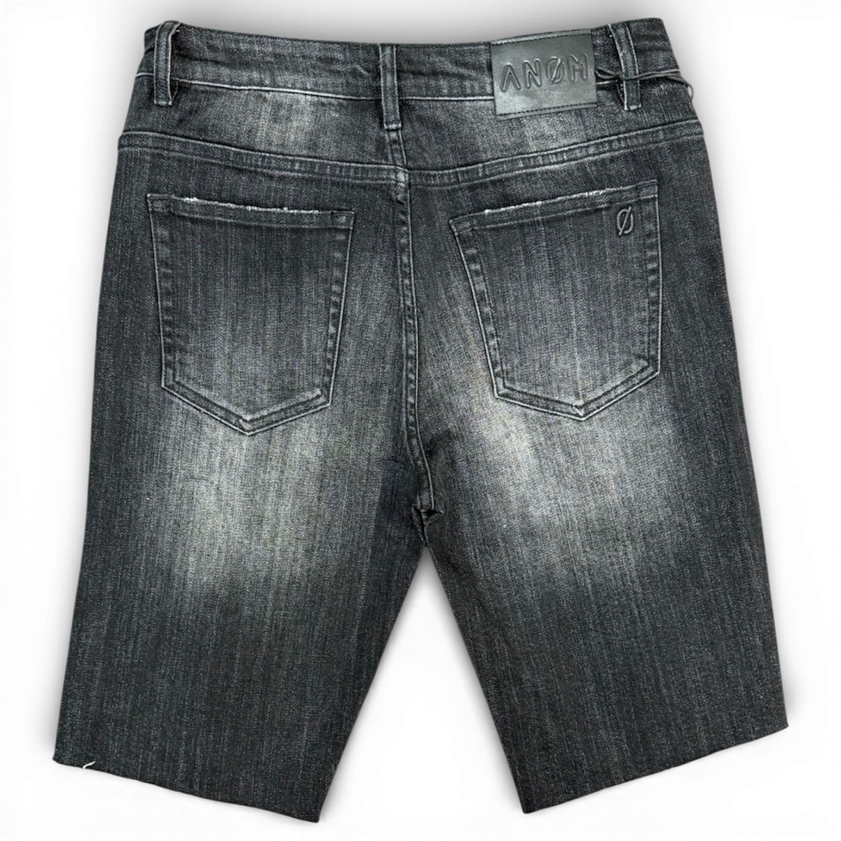 Anom 'Rigid' Denim Shorts Vintage Black Wash