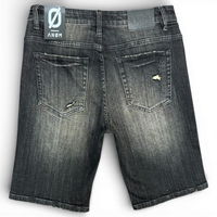 Anom 'Striker' Denim Shorts Vintage Black Wash