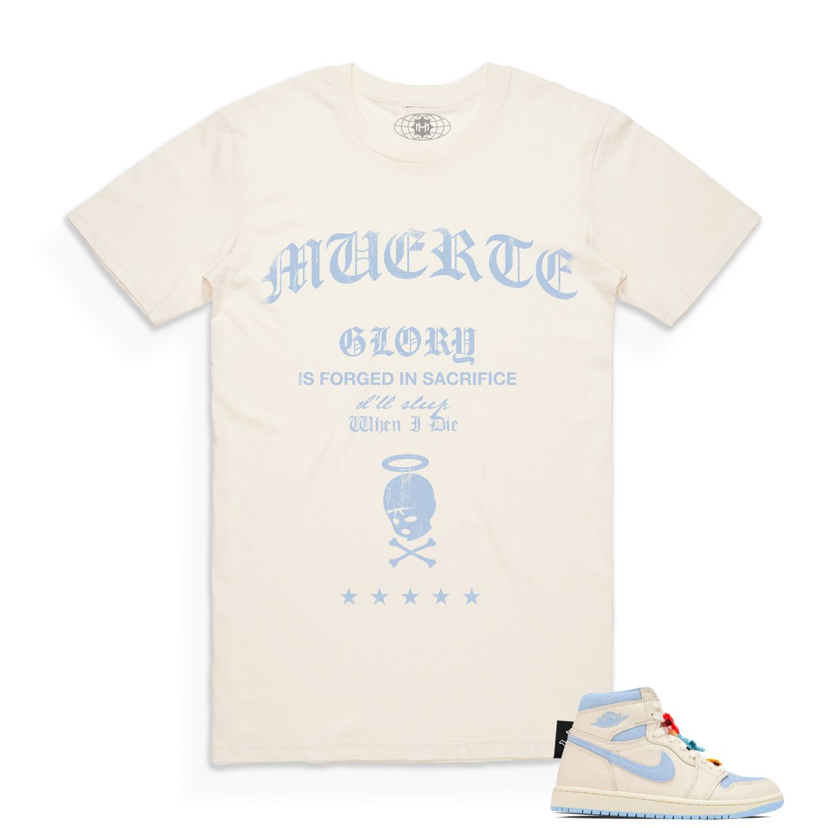 Hasta Muerte HM Glory Tee Natural