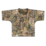 Majestik Men's F Terry Pearl & Rhinestone Studded Tee Hunter Camo