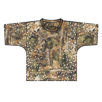 Majestik Men's F Terry Pearl & Rhinestone Studded Tee Hunter Camo