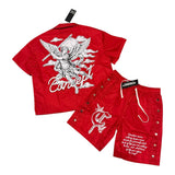 Concept Freedom Nylon Short Set Red