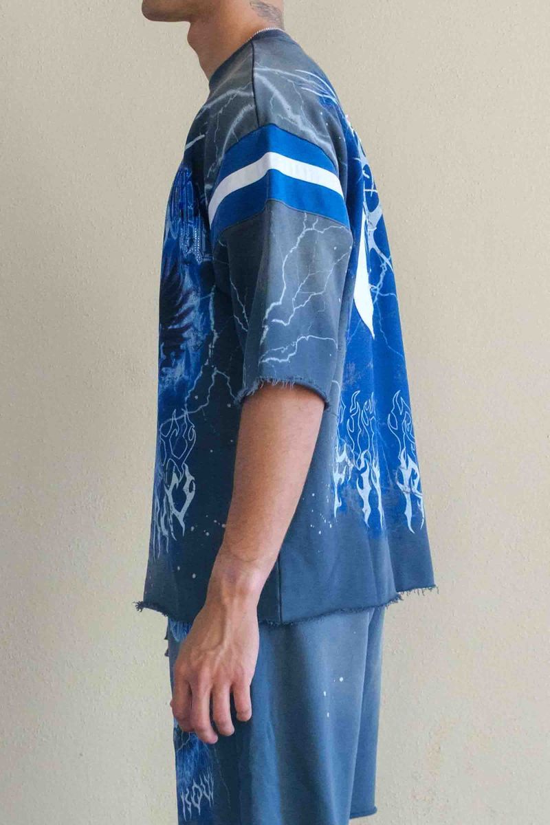 First Row Above All Things Wings Of Dominion Tee Dark Grey