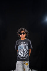Elite denim Purpose kids Tee black