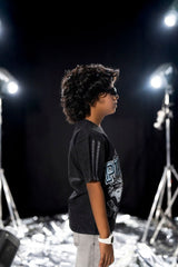 Elite denim Purpose kids Tee black