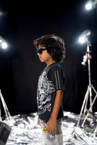 Elite denim Purpose kids Tee black