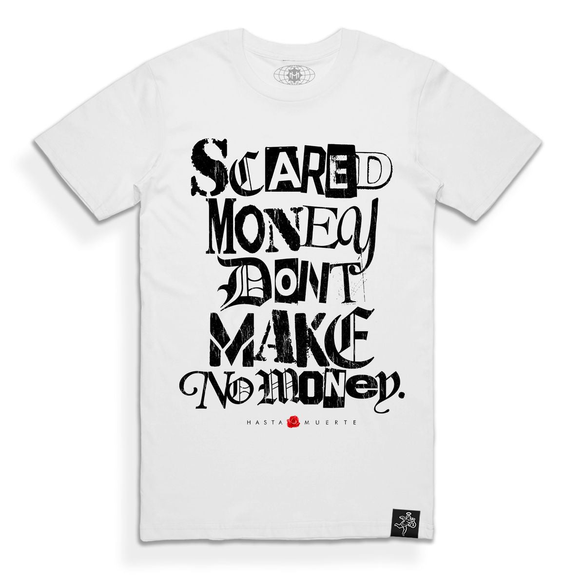 Hasta Muerte Smdmnm Ransom Tee White