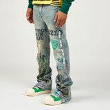 DUAA Beverly Hills Stacked Jeans Vintage Wash