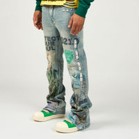DUAA Beverly Hills Stacked Jeans Vintage Wash