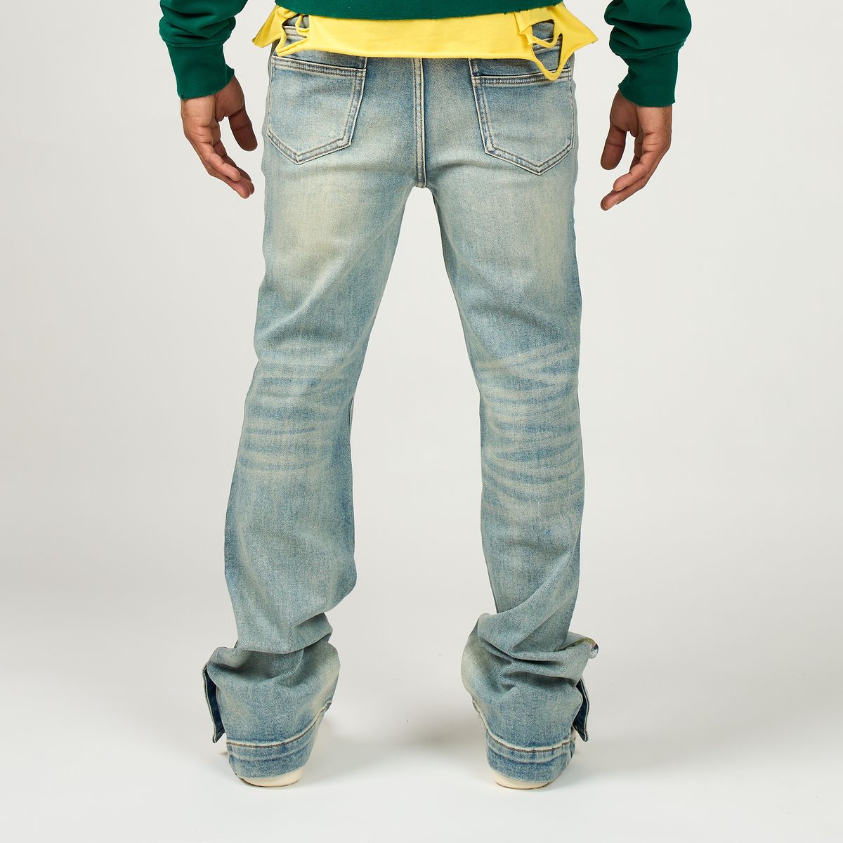 DUAA Beverly Hills Stacked Jeans Vintage Wash