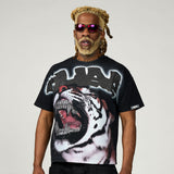 Duaa Grill Panther Tee Black