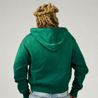 Duaa Master 33 Zip Up Hoodie Green