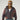 Duaa Cave Stone Zip Up Hoodie Brown