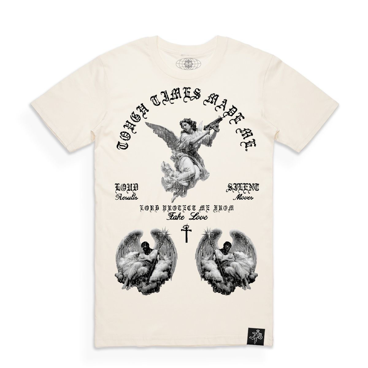 Hasta Muerte Silent Watchers Tee Natural
