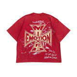 Mixed Emotion “Crimson” Tee Red