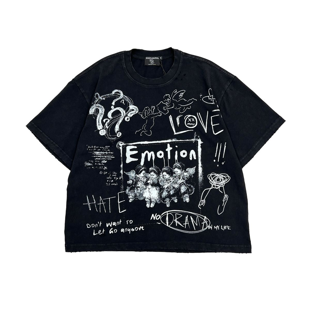 Mixed Emotion “Chaos” Tee Black