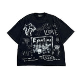 Mixed Emotion “Chaos” Tee Black