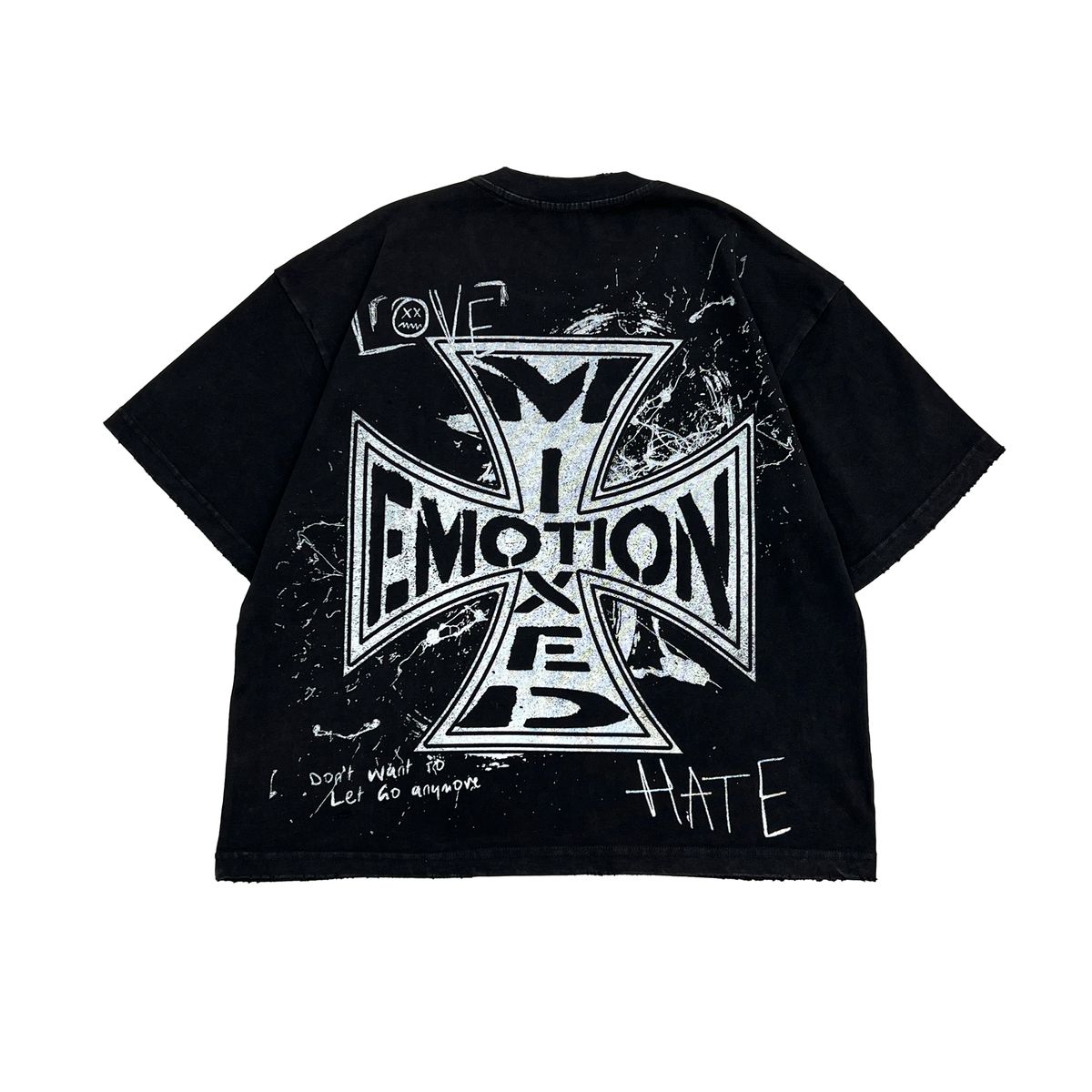 Mixed Emotion “Chaos” Tee Black