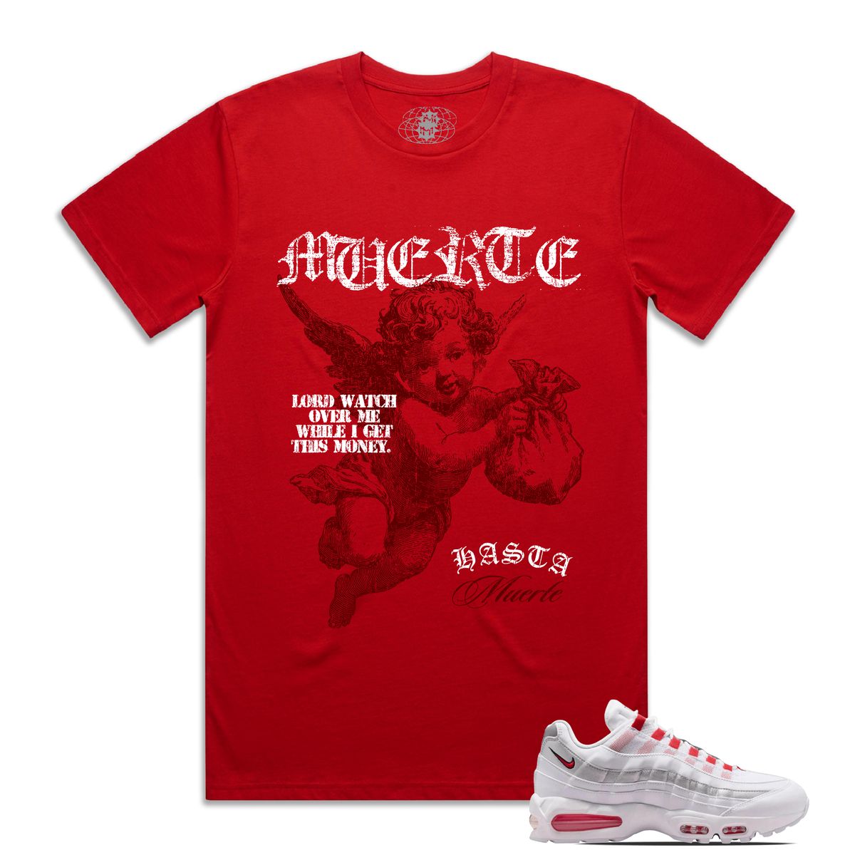 Hasta Muerte GM By The Air Tee Red