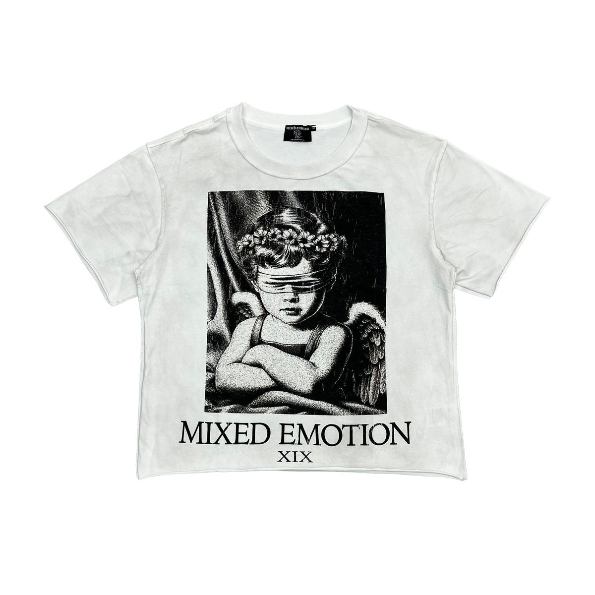 Mixed Emotion Oversize ‘XIX’ Tee white