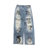 Mixed Emotion “Canvas” Denim Blue