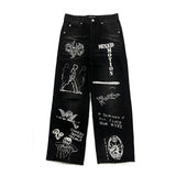 Mixed Emotion “Canvas” Denim Black