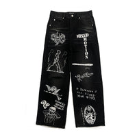 Mixed Emotion “Canvas” Denim Black