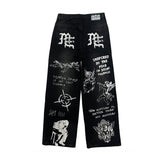 Mixed Emotion “Canvas” Denim Black