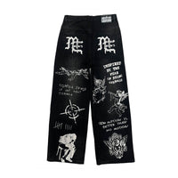Mixed Emotion “Canvas” Denim Black