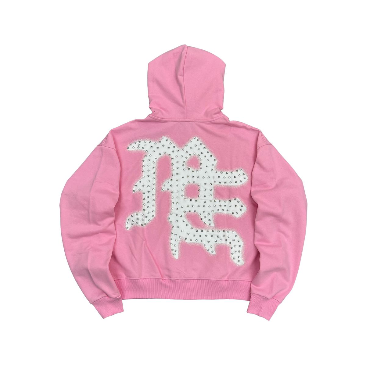 Mixed Emotion ‘End’ Hoodie Pink