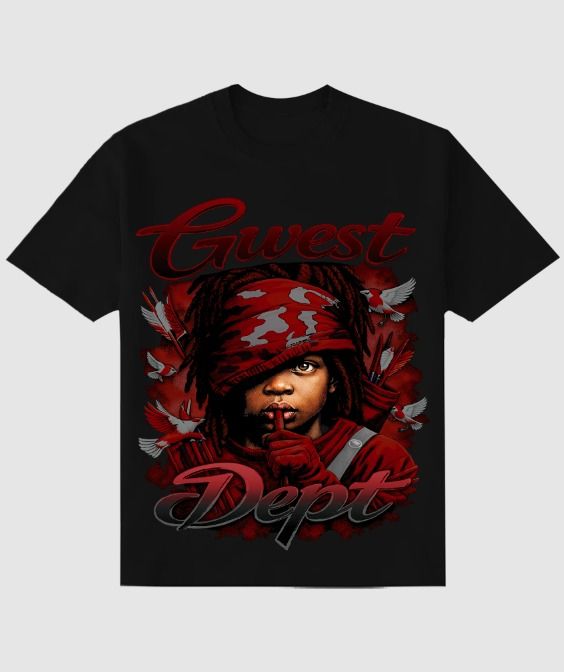 G west Men's Scarface Tee Black/Red