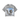 Shattered Hearts Blue Sky Tee Sky Blue Gray