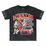 Elite Denim Kids Winners Premium Embellished Tee Black