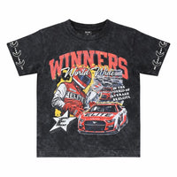 Elite Denim Kids Winners Premium Embellished Tee Black