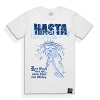 Hasta Muerte Pray For Profit Tee White