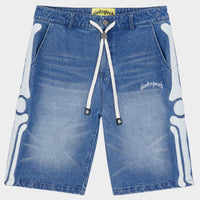 Vale Forever Fémur Denim Shorts Blue