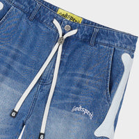 Vale Forever Fémur Denim Shorts Blue