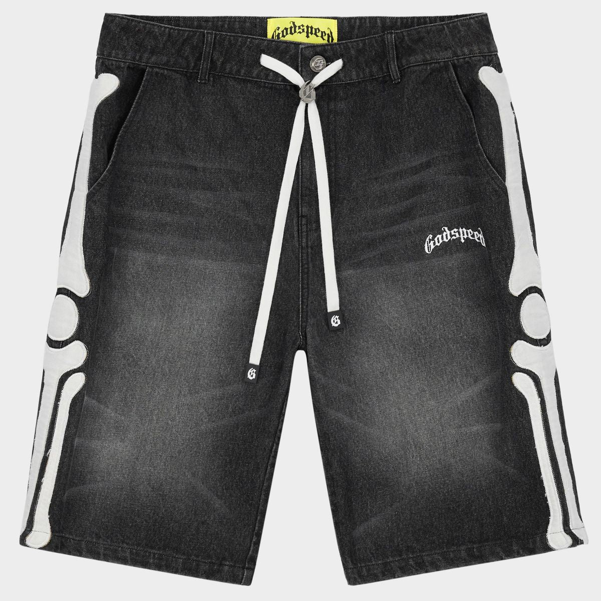 Godspeed Fémur Denim Shorts Black