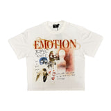 Mixed Emotion “Deja Vu” Tee White