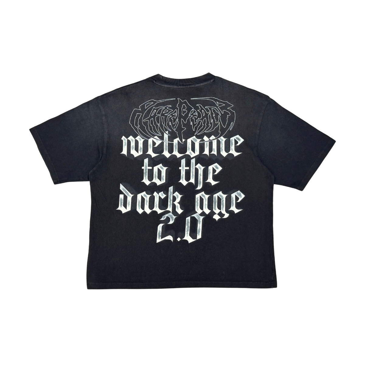 Rare Peace Trust No One Rhinestone Tee Black