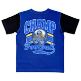 Elite Denim Kids Champ Embellished Tee Blue