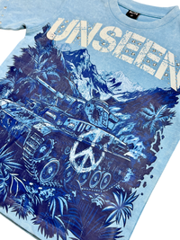 Elite Denim Kids Unseen Embellished Kids Tee Blue