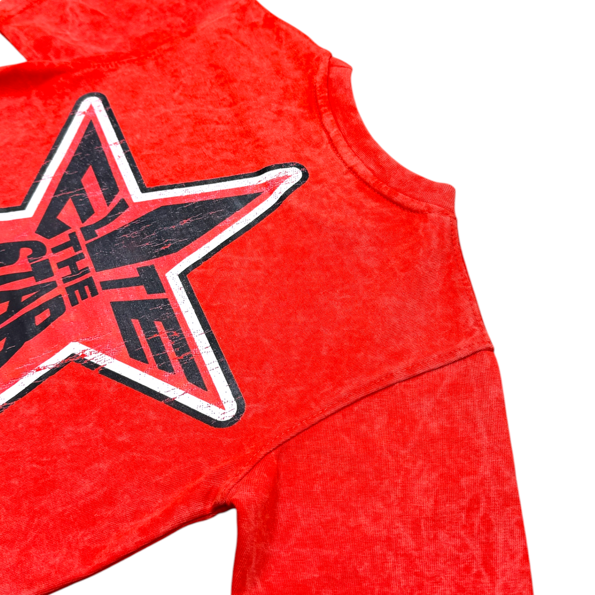 Elite Denim Kids Winners Embellished Tee Red