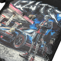 Elite Denim Kids Night Embellished Tee Black