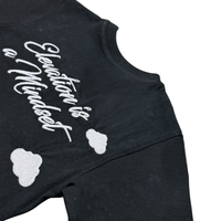 Elite Denim Kids Night Embellished Tee Black