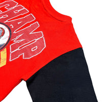 Elite Denim Kids Champ Premium Embellished Tee Orange