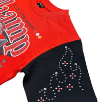 Elite Denim Kids Champ Premium Embellished Tee Orange