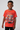 Elite Denim Kids Winners Embellished Tee Red