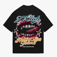 27 Club Lick Back Tee Black